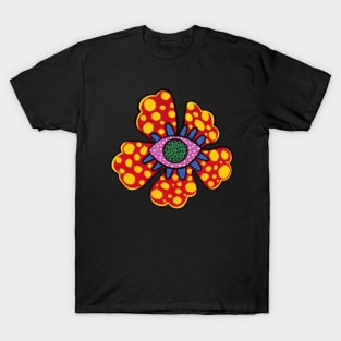 Yayoi Kusama Inspired Flower T-Shirt